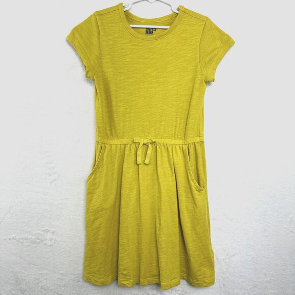 Spotted Zebra Other - Spotted Zebra Pullover T-Shirt Dress Girls M Size 8 Pockets Cinch-Waist Cotton